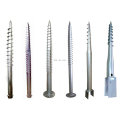 Hot-Dipped Galvanized Screw Support, Anchor Support, Fence Post Anchor
